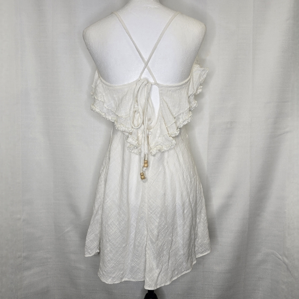 Free People White Mini Dress - Picture 4 of 16